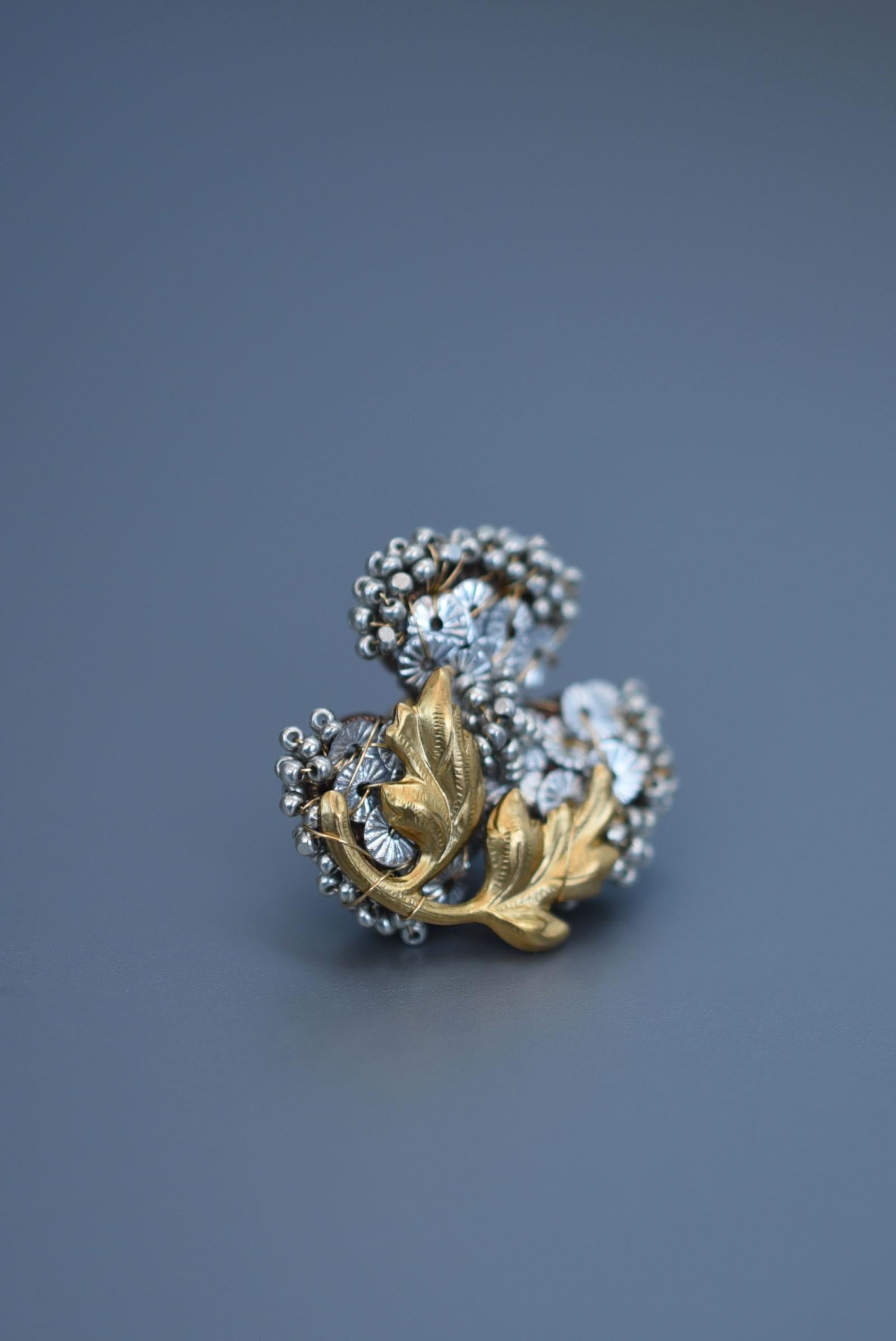 orecchini shuumeigiku bijoux  / gioielli d'epoca , ricambi d'epoca degli anni '70 in vendita 2