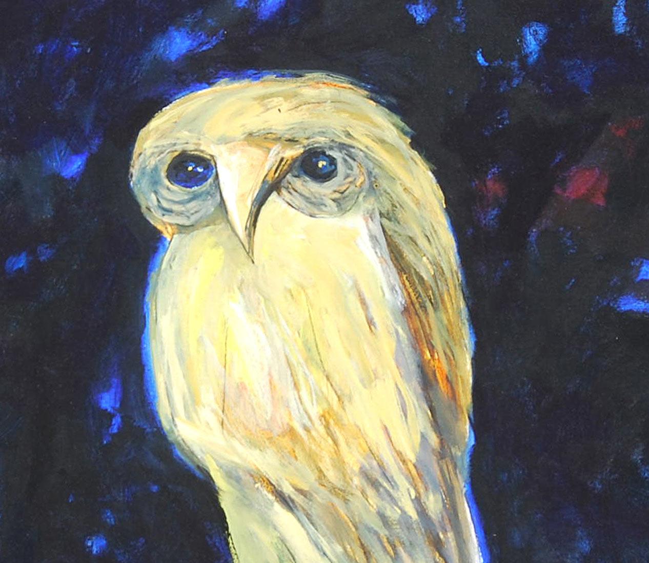 famous owl paintings