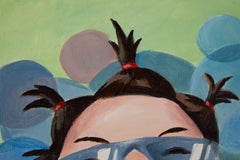 Shuwan Wei Óleo sobre lienzo original contemporáneo "Bebé"
