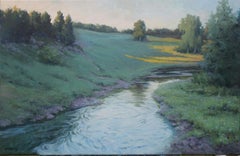 Green Valley, Oil Painting
