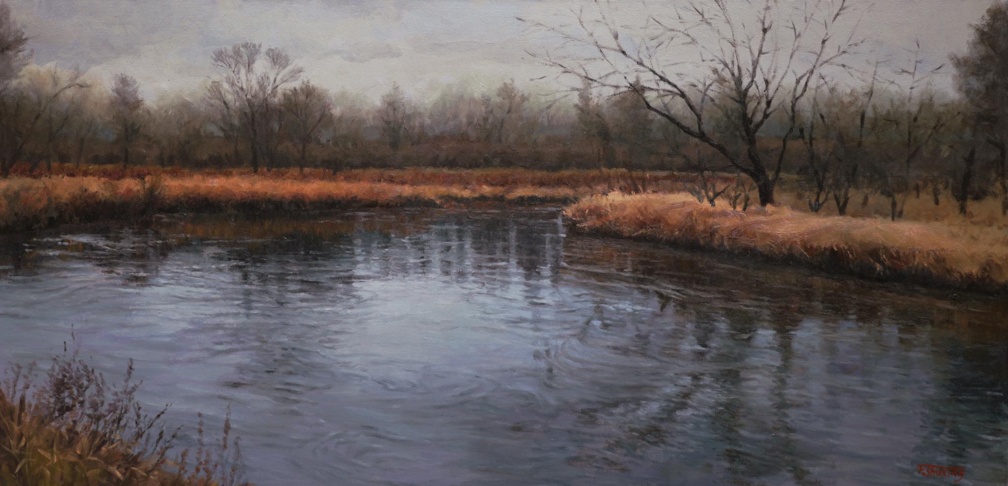 Little Pond, Oil Painting