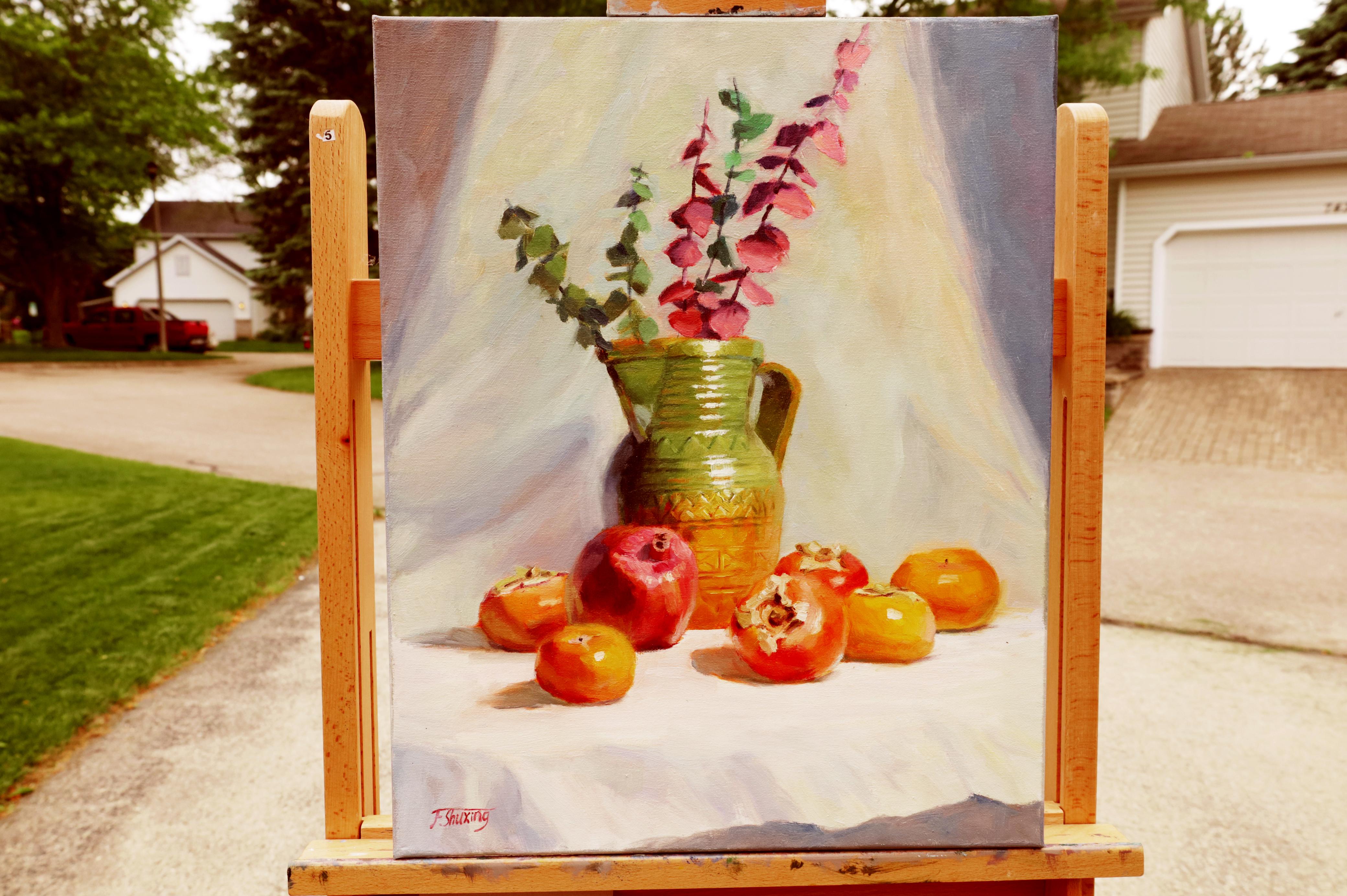 persimmon painting