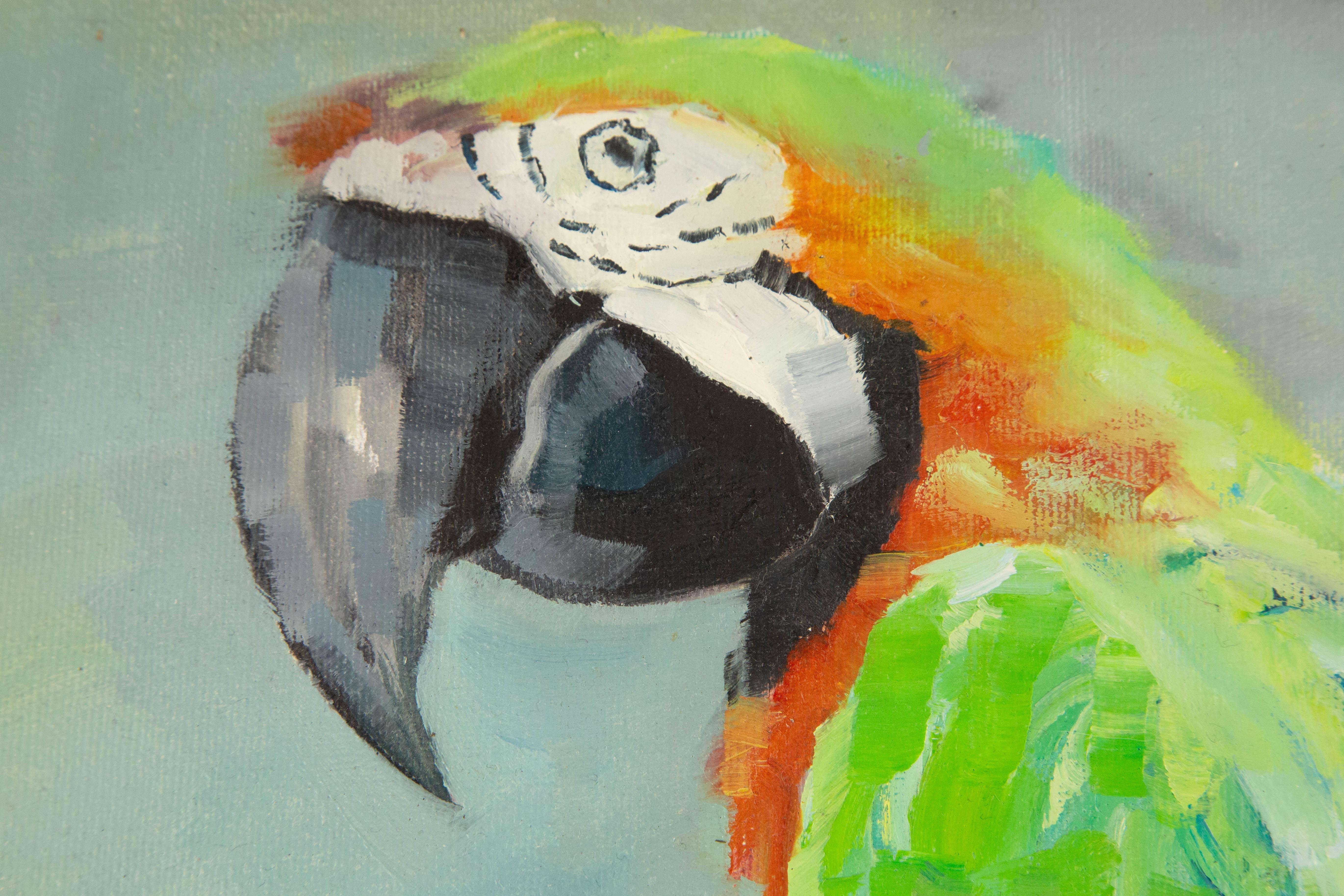 ShuXu Han Animal Óleo original sobre lienzo 