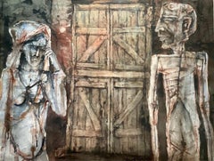 Sin título, Acuarela sobre papel, por Artista indio moderno "En Stock"
