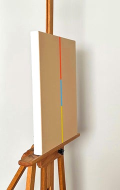 Bussola, pittura ad olio astratta