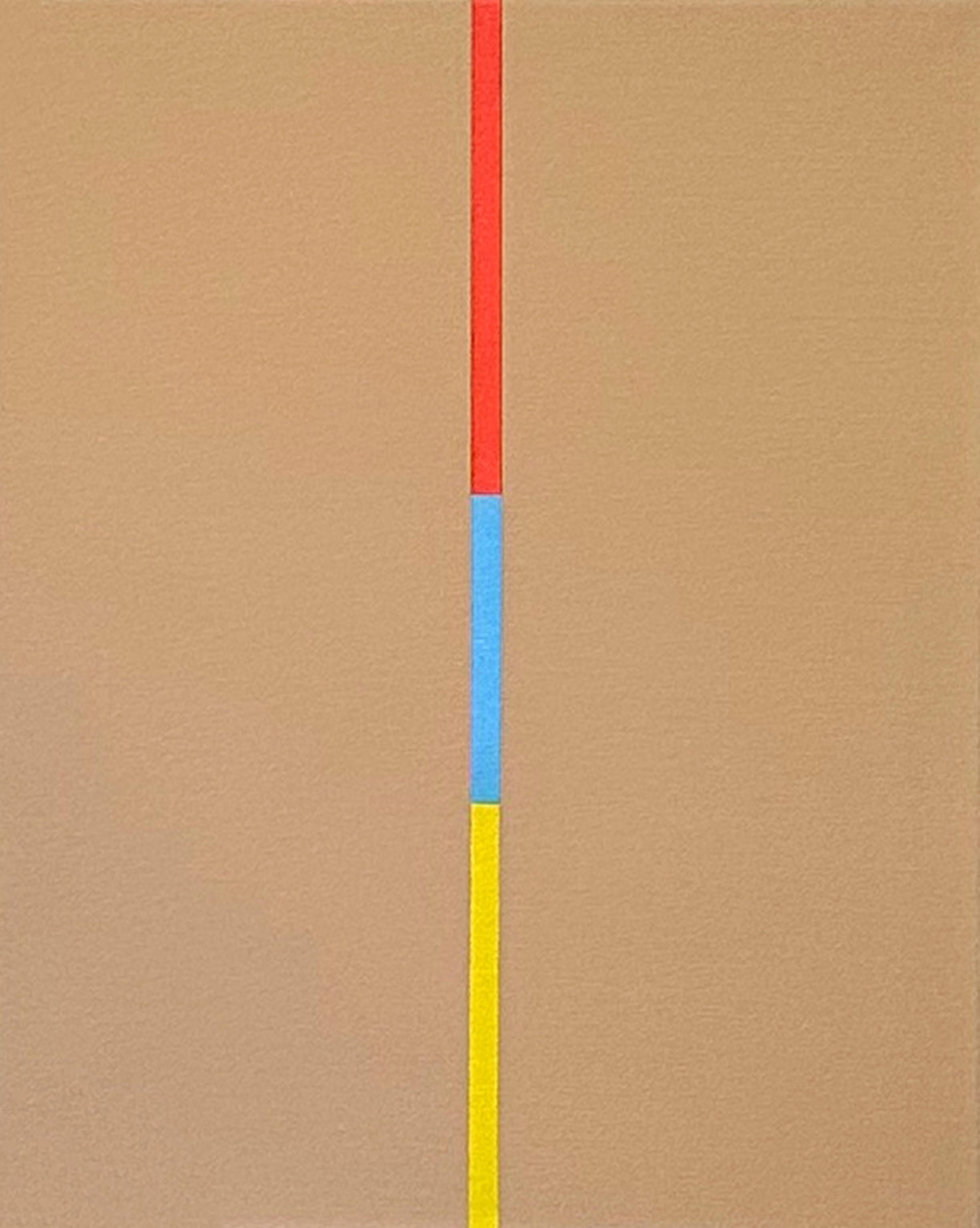 Shyun Song Abstract Painting - Compass, Abstract Oil Painting