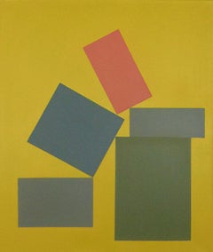 Endurance, Abstract Oil Painting