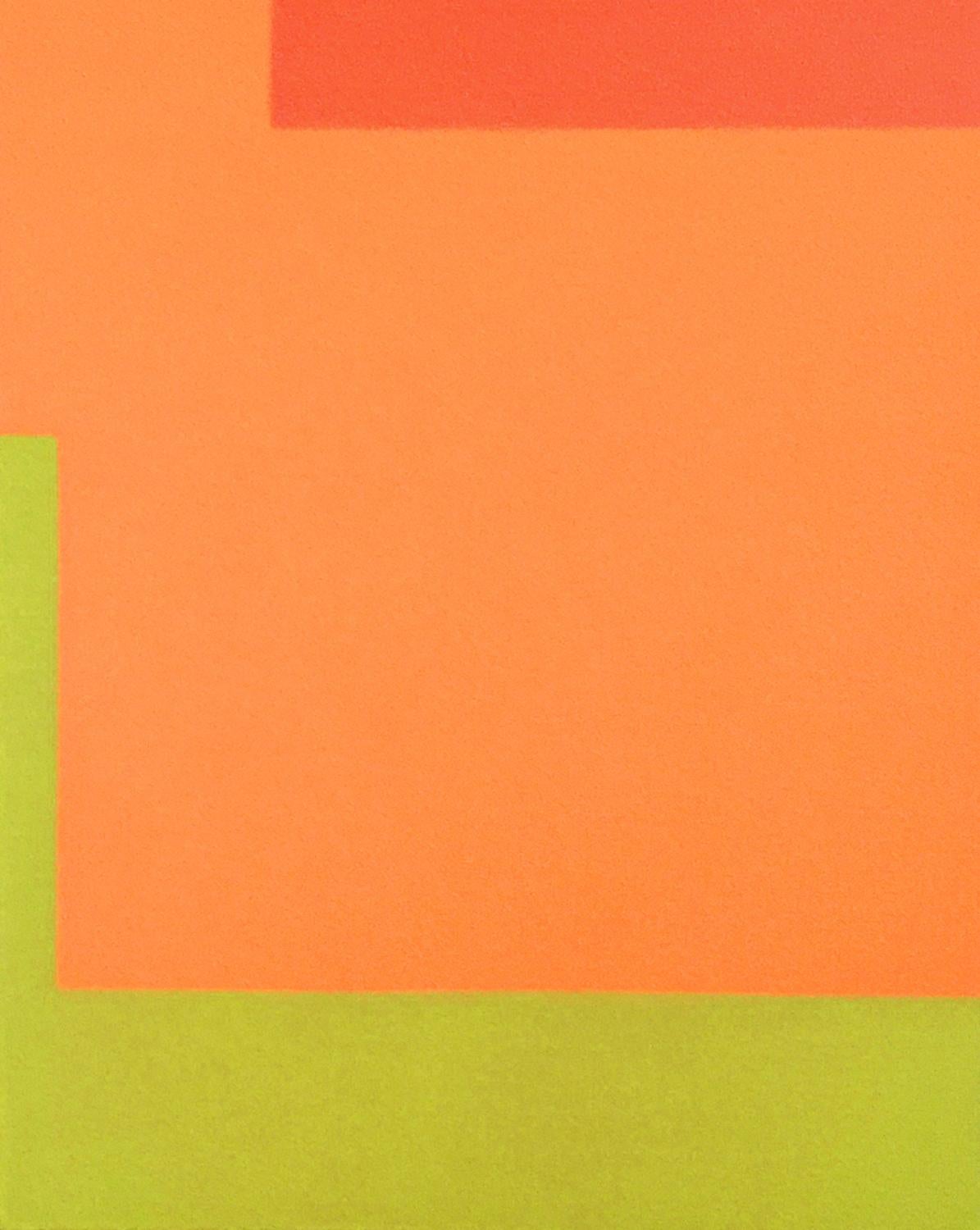 Fruizione, Pittura ad olio astratta - Art di Shyun Song