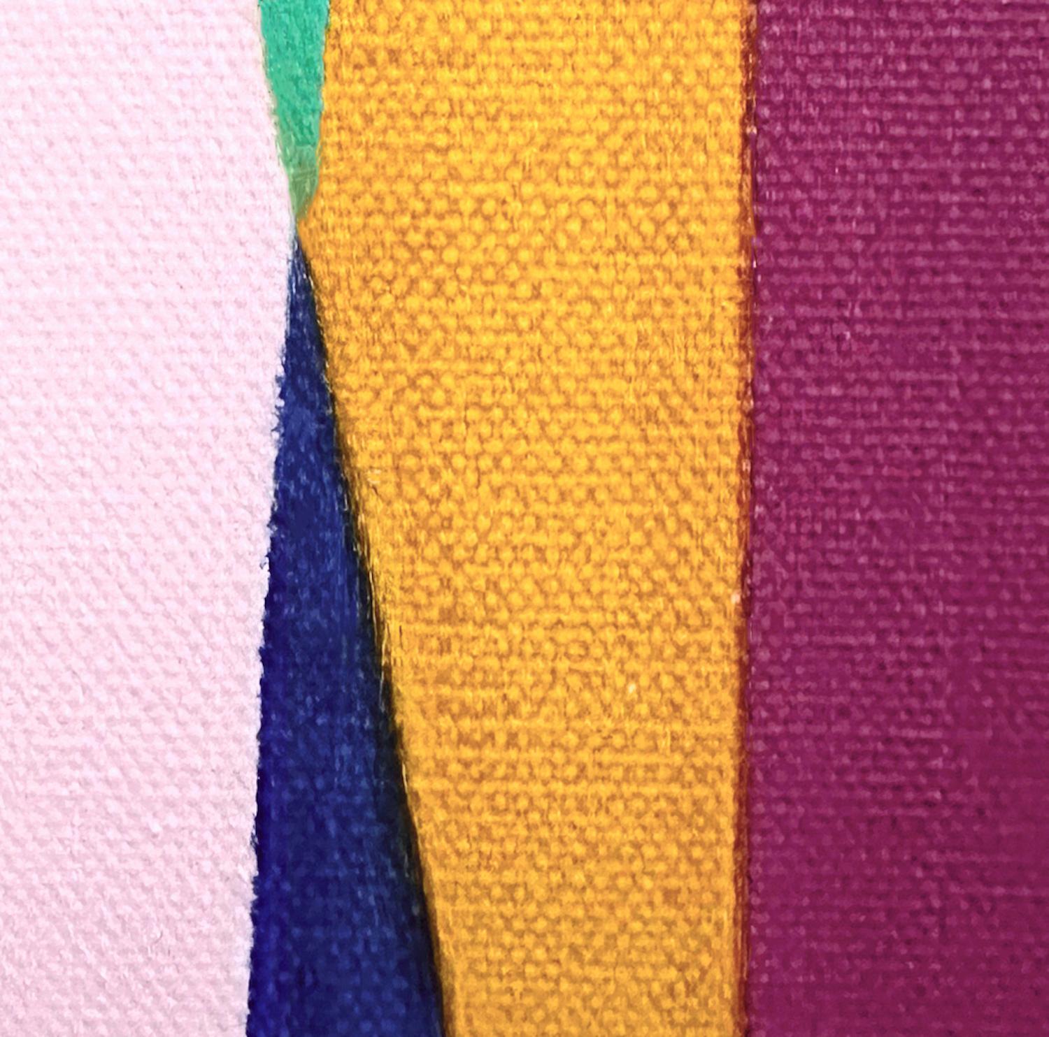 Ipermetropia, Pittura ad olio astratta - Abstract Painting Rosa di Shyun Song