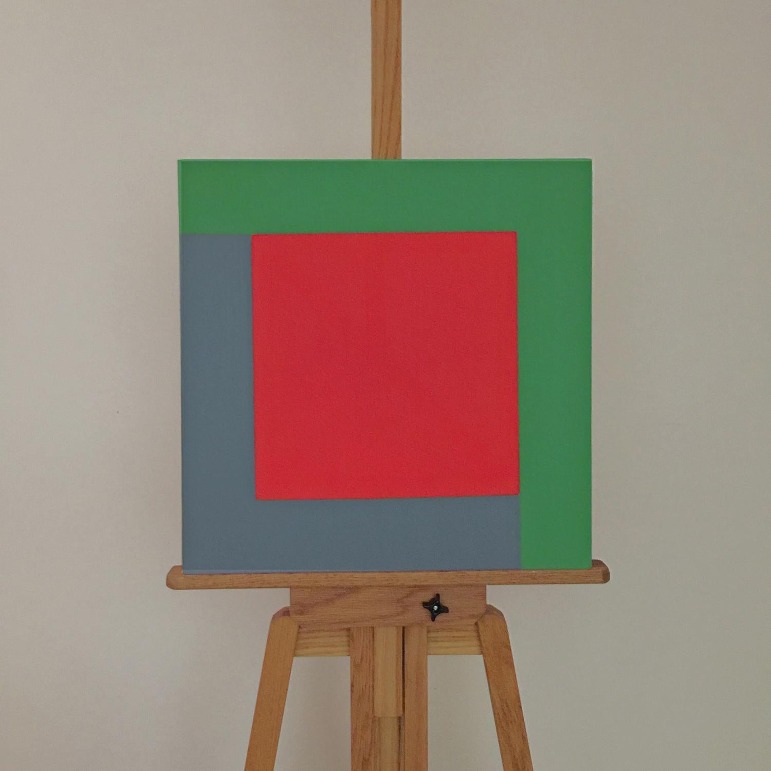 <p>Artist Comments<br />Shyun explains of her clean, minimalist oil paintings, 