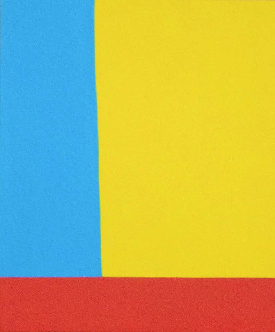 Abstract Oil Painting Primary Colors - 347 For Sale on 1stDibs ...