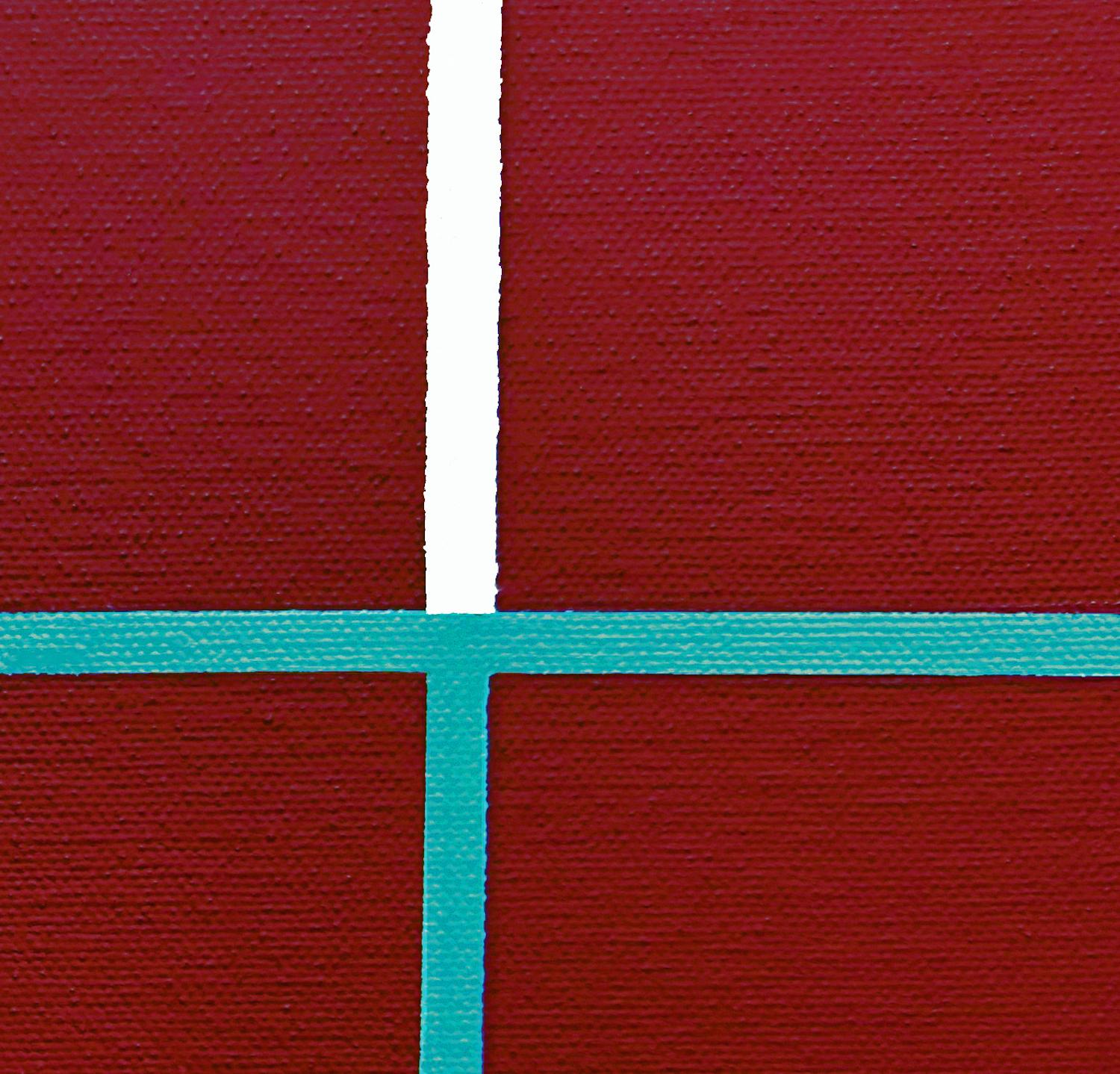 Tenacia, Pittura ad olio astratta in vendita 2