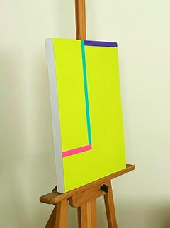 Gioventù, pittura ad olio astratta