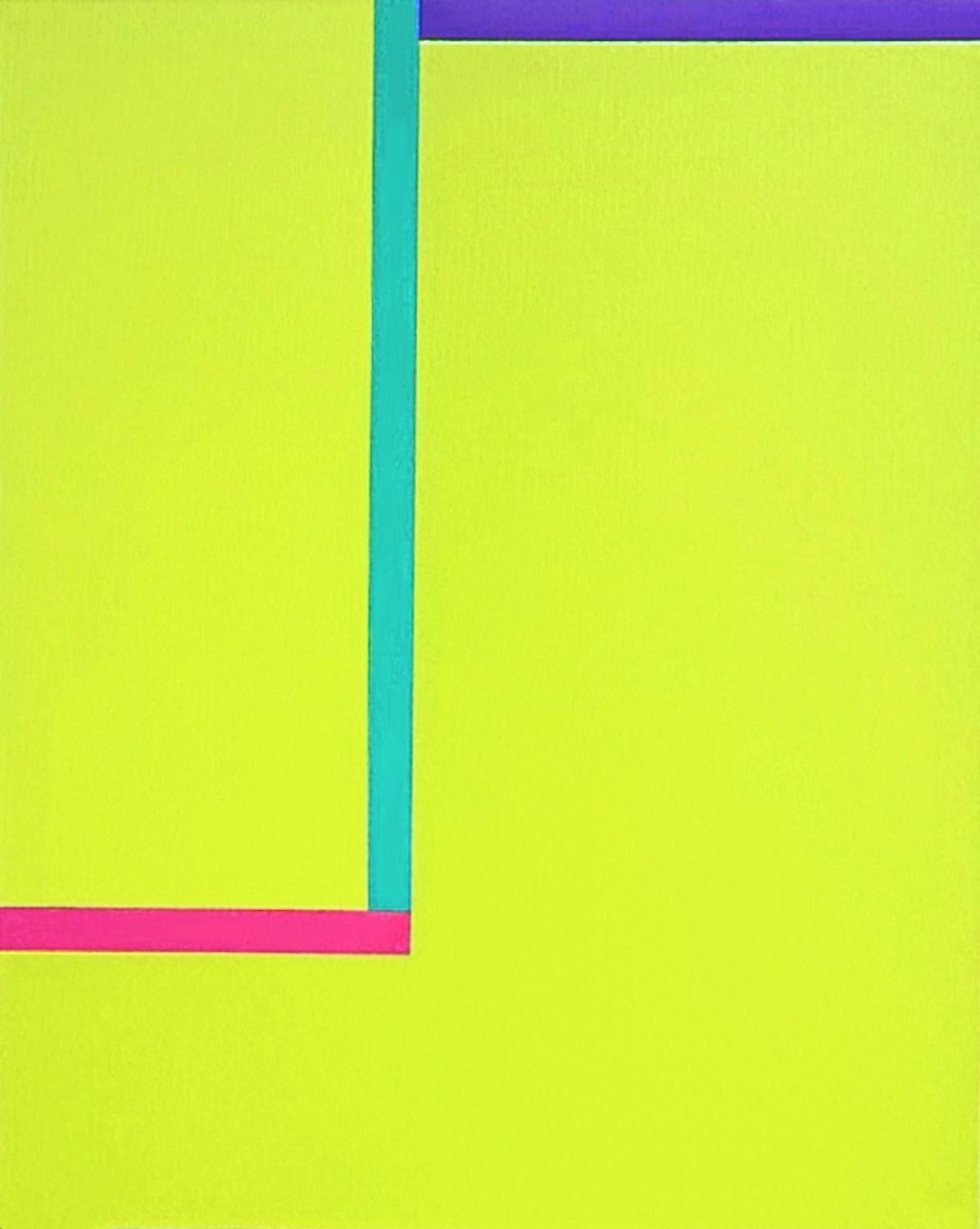 Shyun Song Abstract Painting – Jugend, Abstraktes Ölgemälde