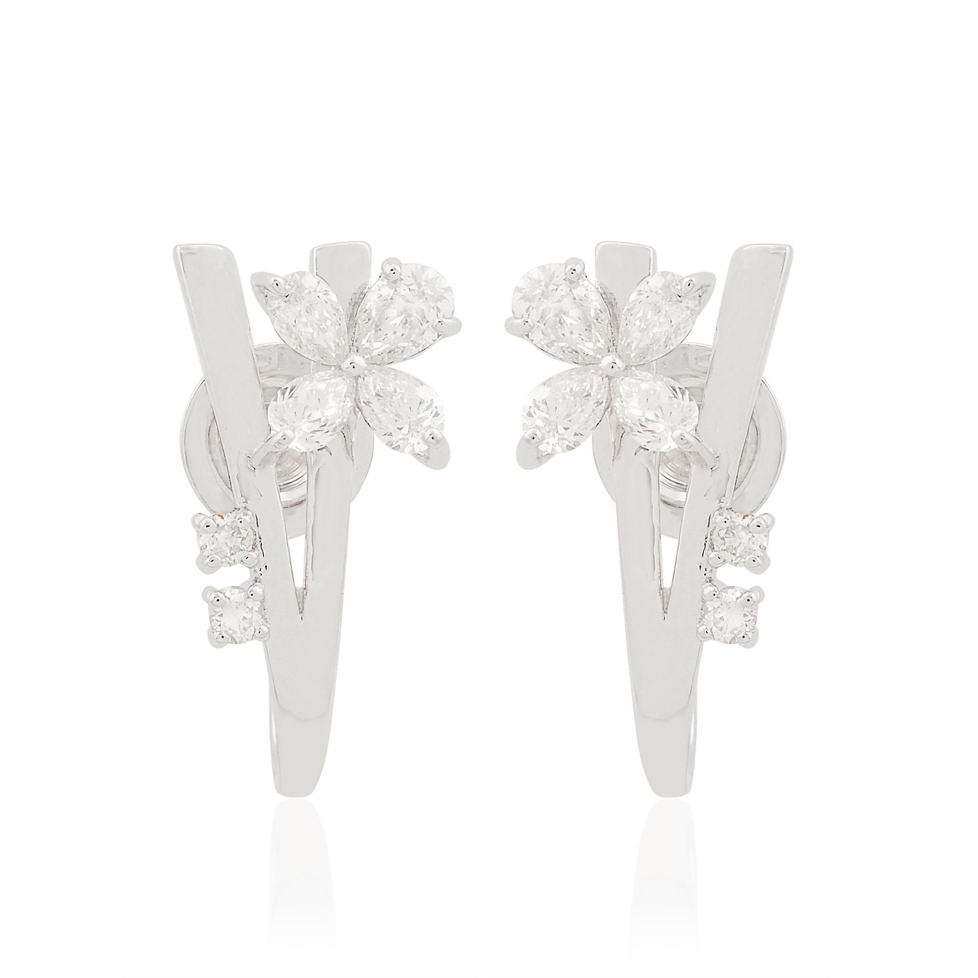 Item Code :- SEE-1119J
Gross Weight :- 4.67 gm
18k White Gold Weight :- 4.45 gm
Diamond Weight :- 1.10 Carat ( AVERAGE DIAMOND CLARITY SI1-SI2 & COLOR H-I )
✦ Sizing
.....................
We can adjust most items to fit your sizing preferences. Most