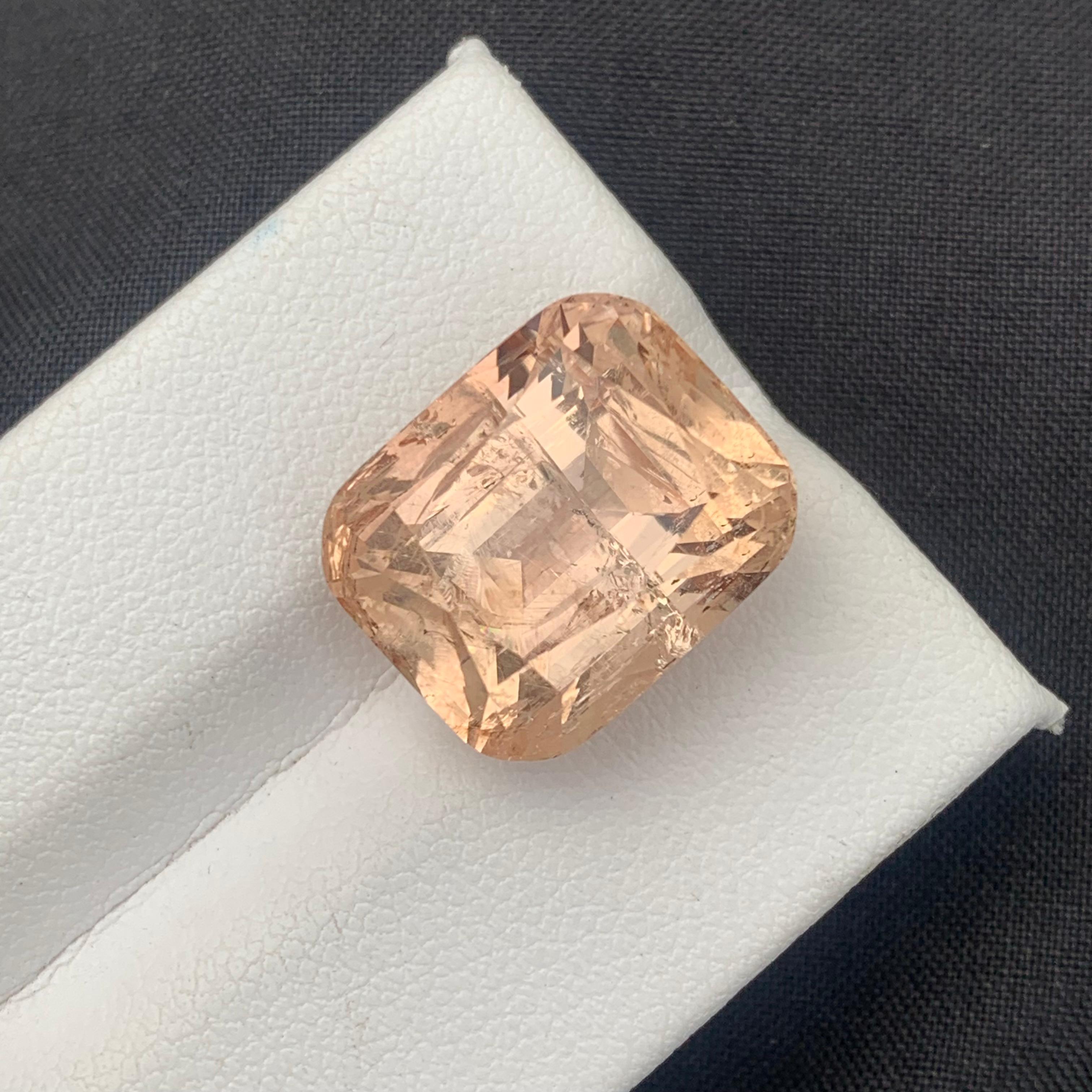 SI2 Included 20.30 Carat Natural Imperial Topaz Untreated Unheated From Katlang For Sale 3