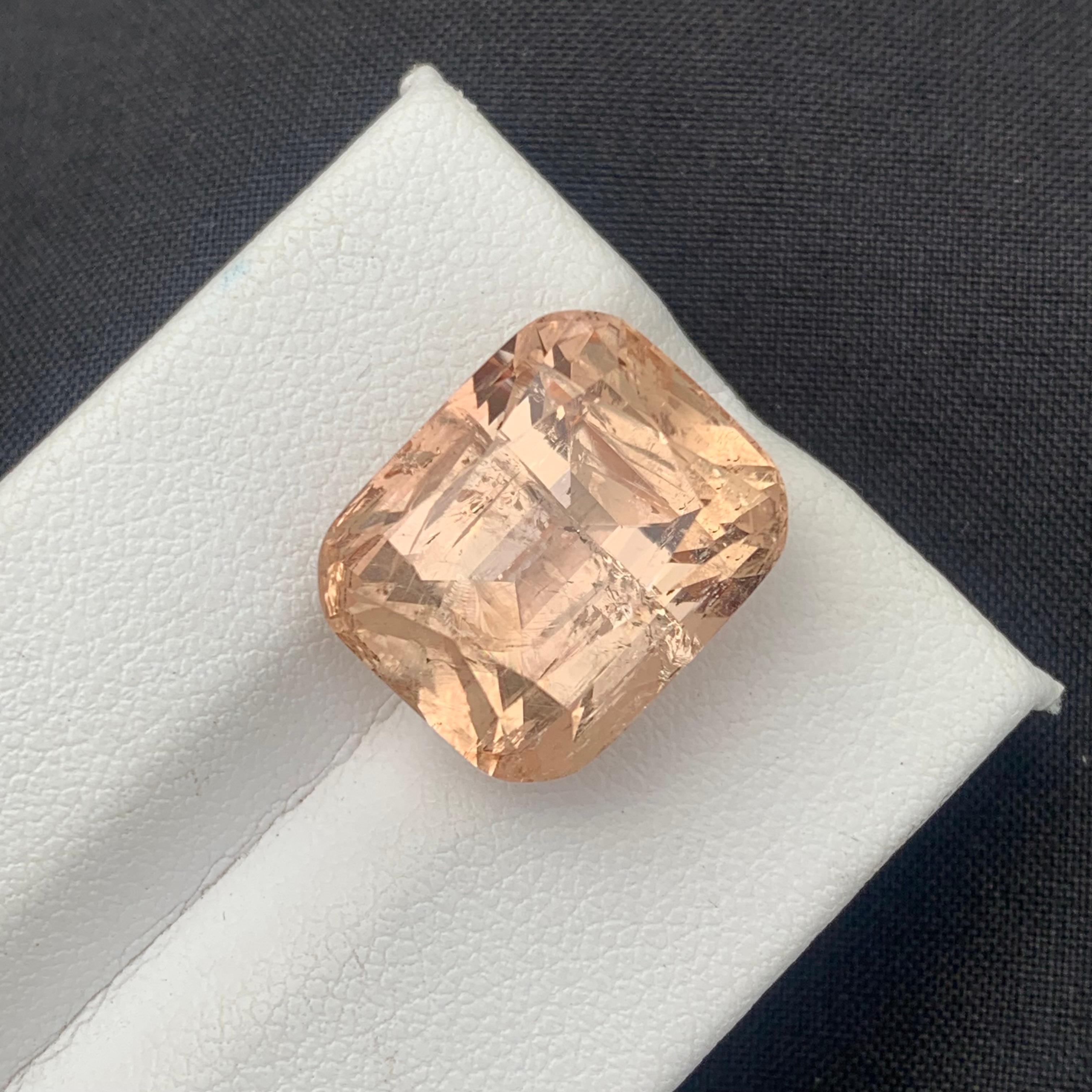 SI2 Included 20.30 Carat Natural Imperial Topaz Untreated Unheated From Katlang For Sale 2