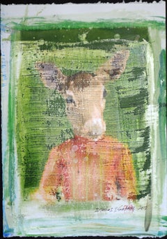 ID Pass . I, Mixed Media on Paper