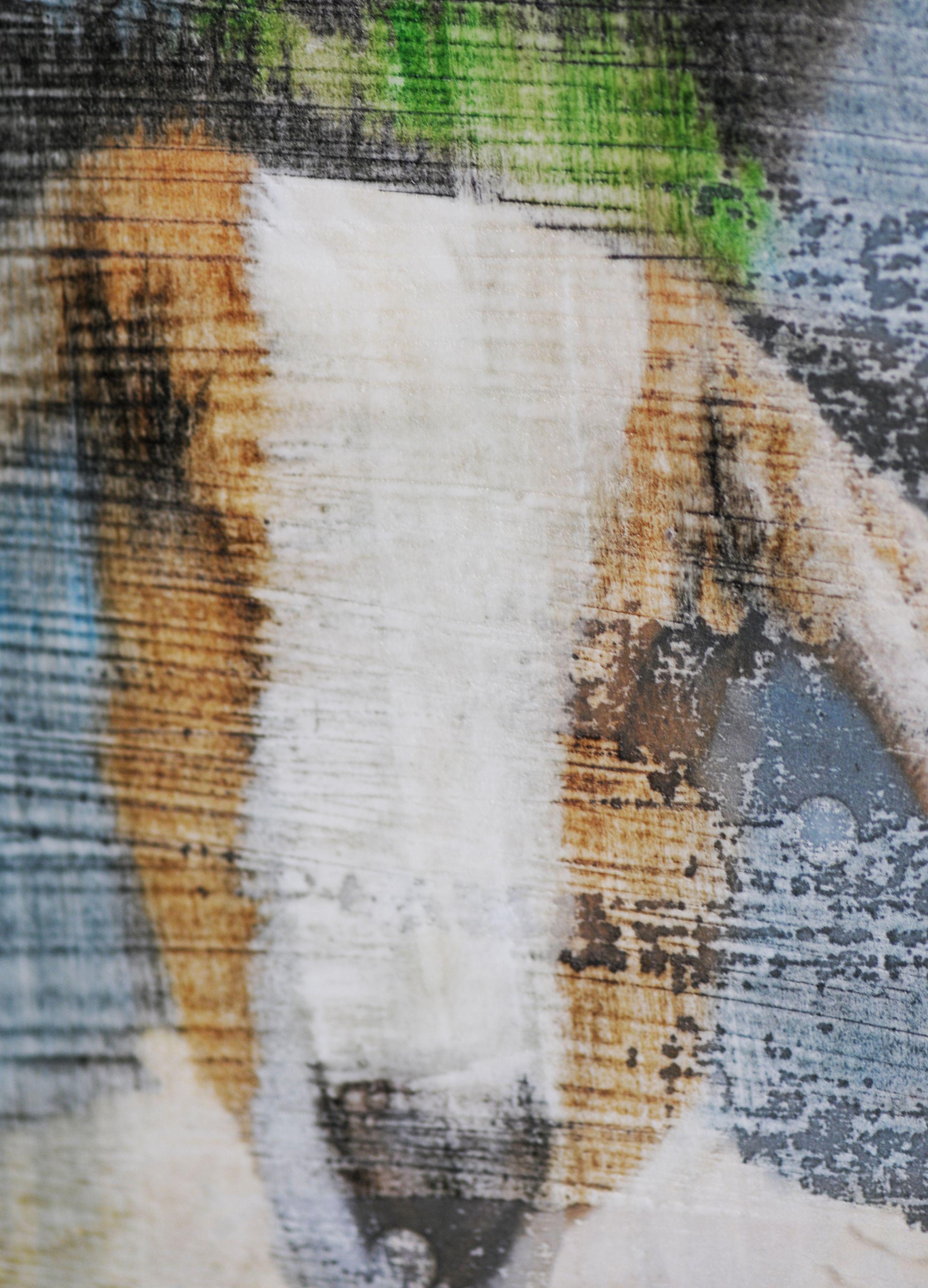 ID Pass . III edition # 1 of 1, Mixed Media on Paper For Sale 1