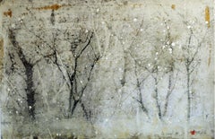 Lagoon.III  One made only, Mixed Media on Canvas