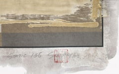 Estática 138, Técnica mixta sobre papel