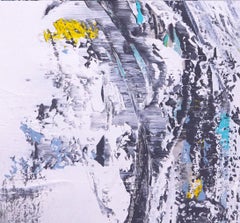 All in bloom. XXV framed abstract vibrant art, Painting, Acrylic on Paper