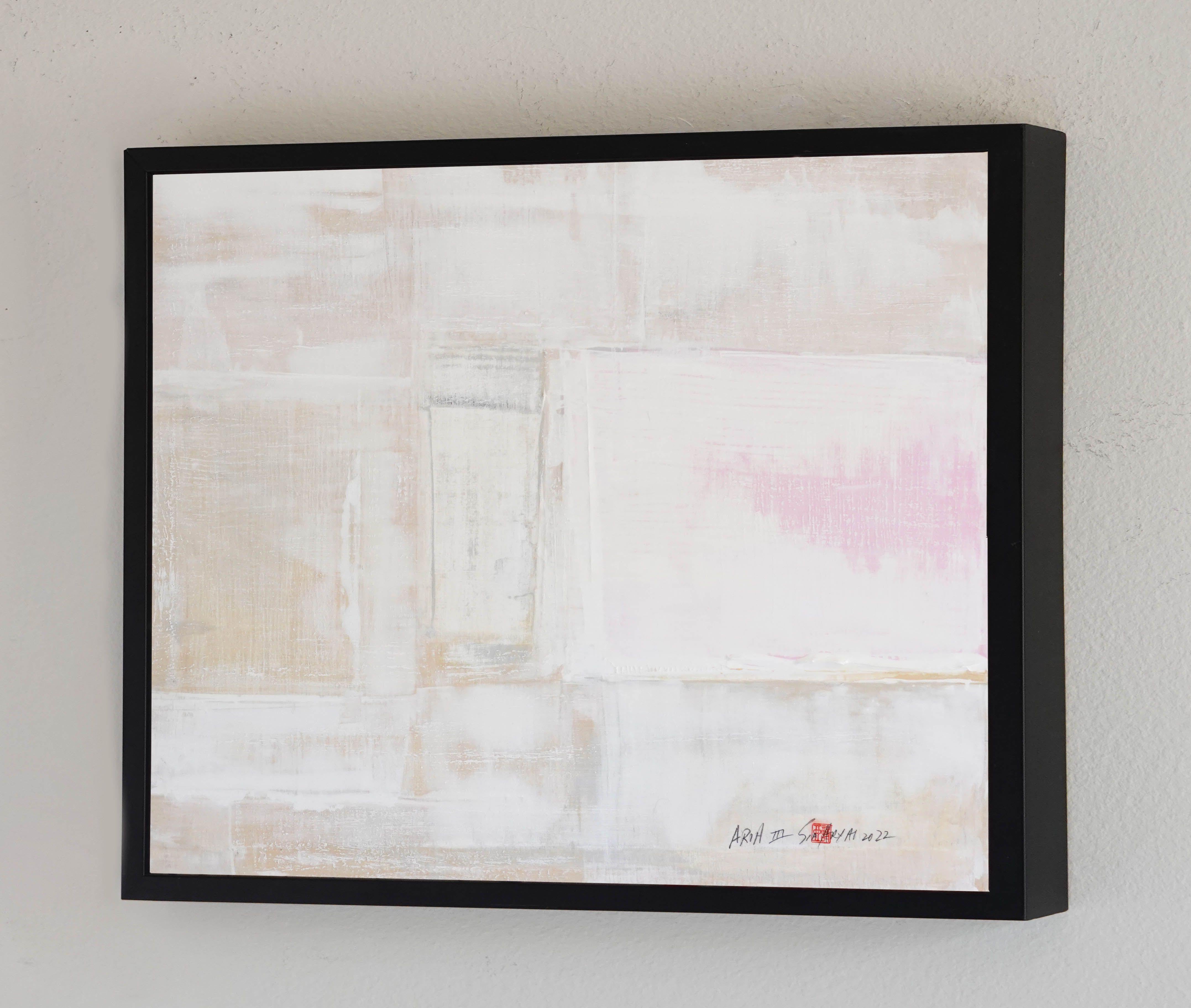Il classico trend dell'abbronzatura con il bianco e un pizzico di rosa è tornato con un tocco di novità,  Il dipinto è 28X24