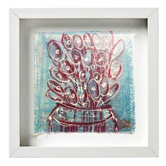 Breeze.VI  One of a kind oil pastel painting, Painting, Pastels on Paper