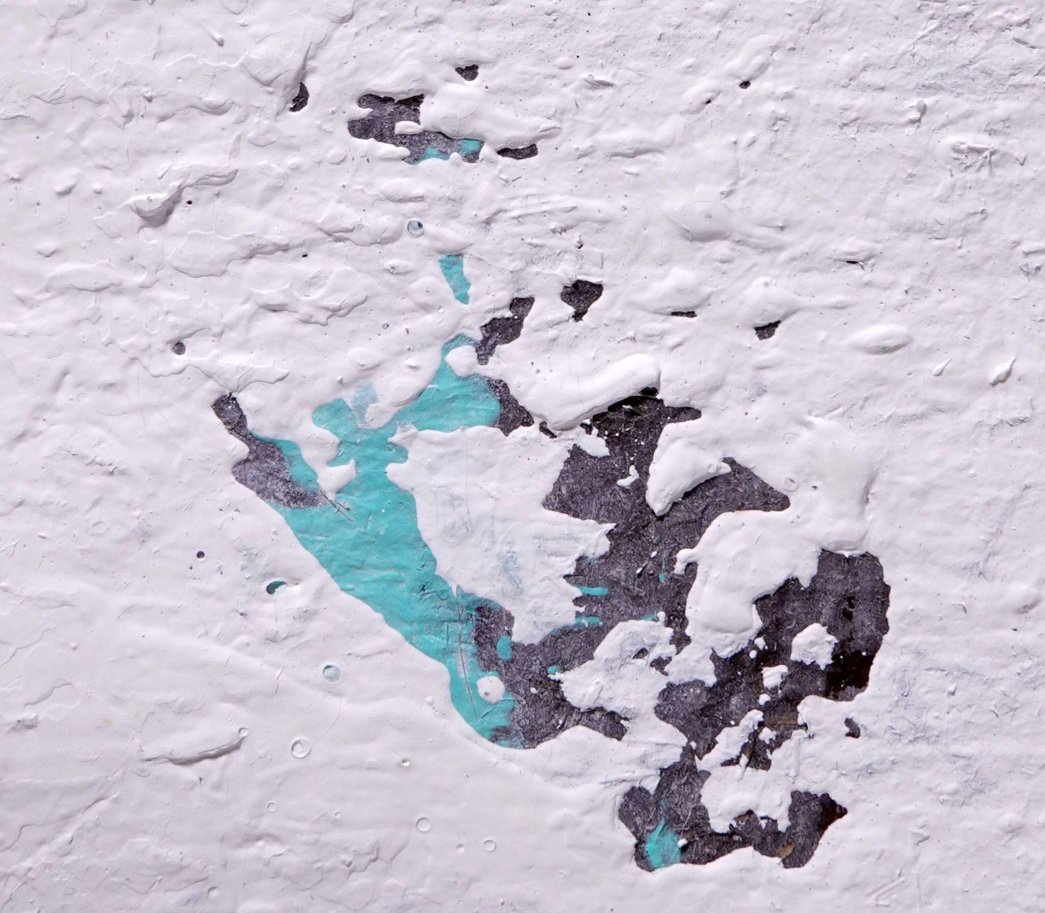 Harmonisch .IV Leuchtend blaues, einzigartiges Gemälde, Acryl auf Papier im Angebot 1