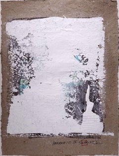 Harmonic .IV Vibrant blue one of a kind painting, Painting, Acrylic on Paper