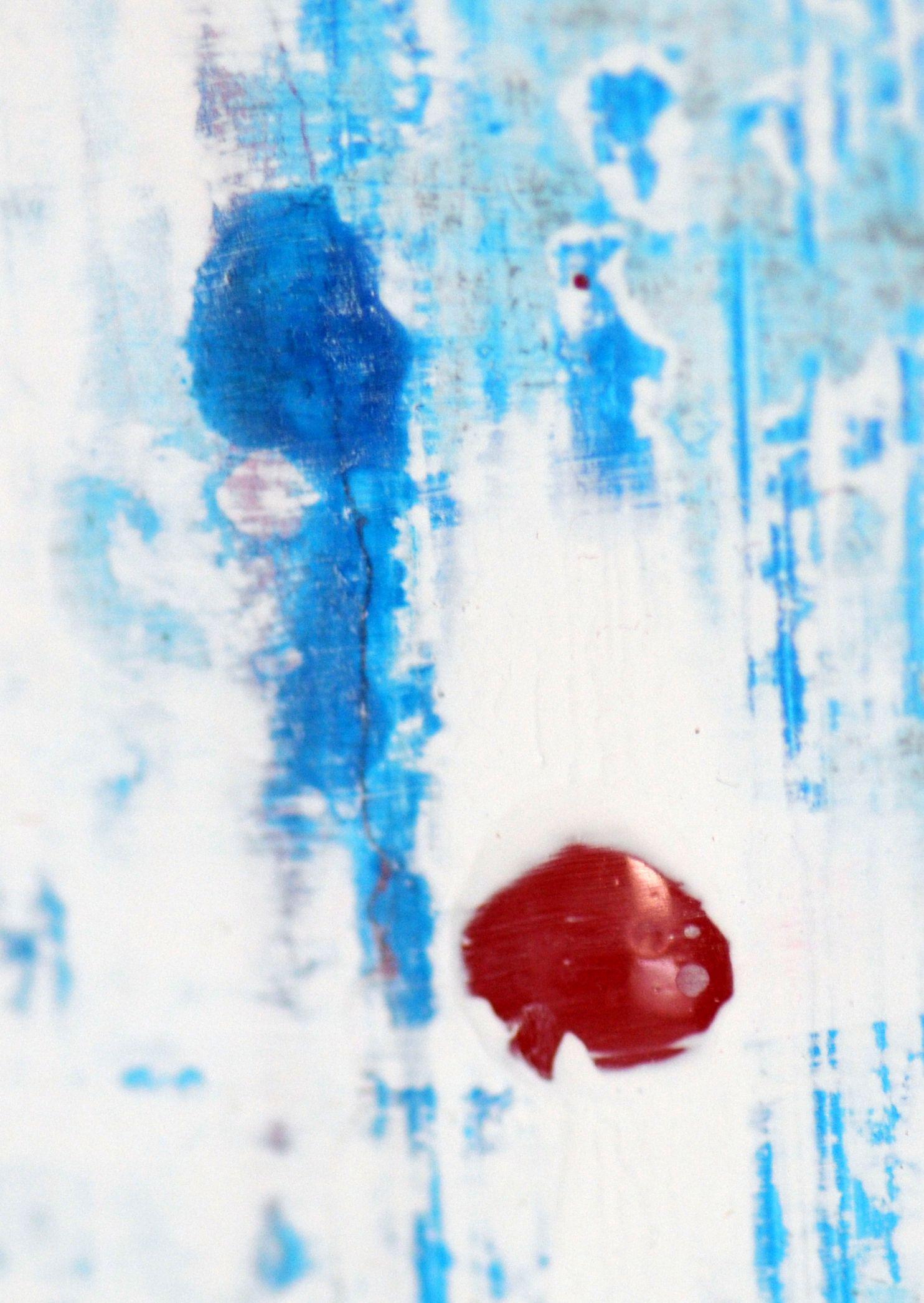 Motivo 107, Pittura, Acrilico su carta acquerellata in vendita 2