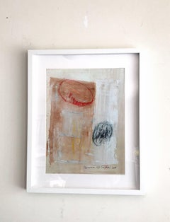 Pantomime. XIII Framed abstract surreal painting, Painting, Acrylic on Paper