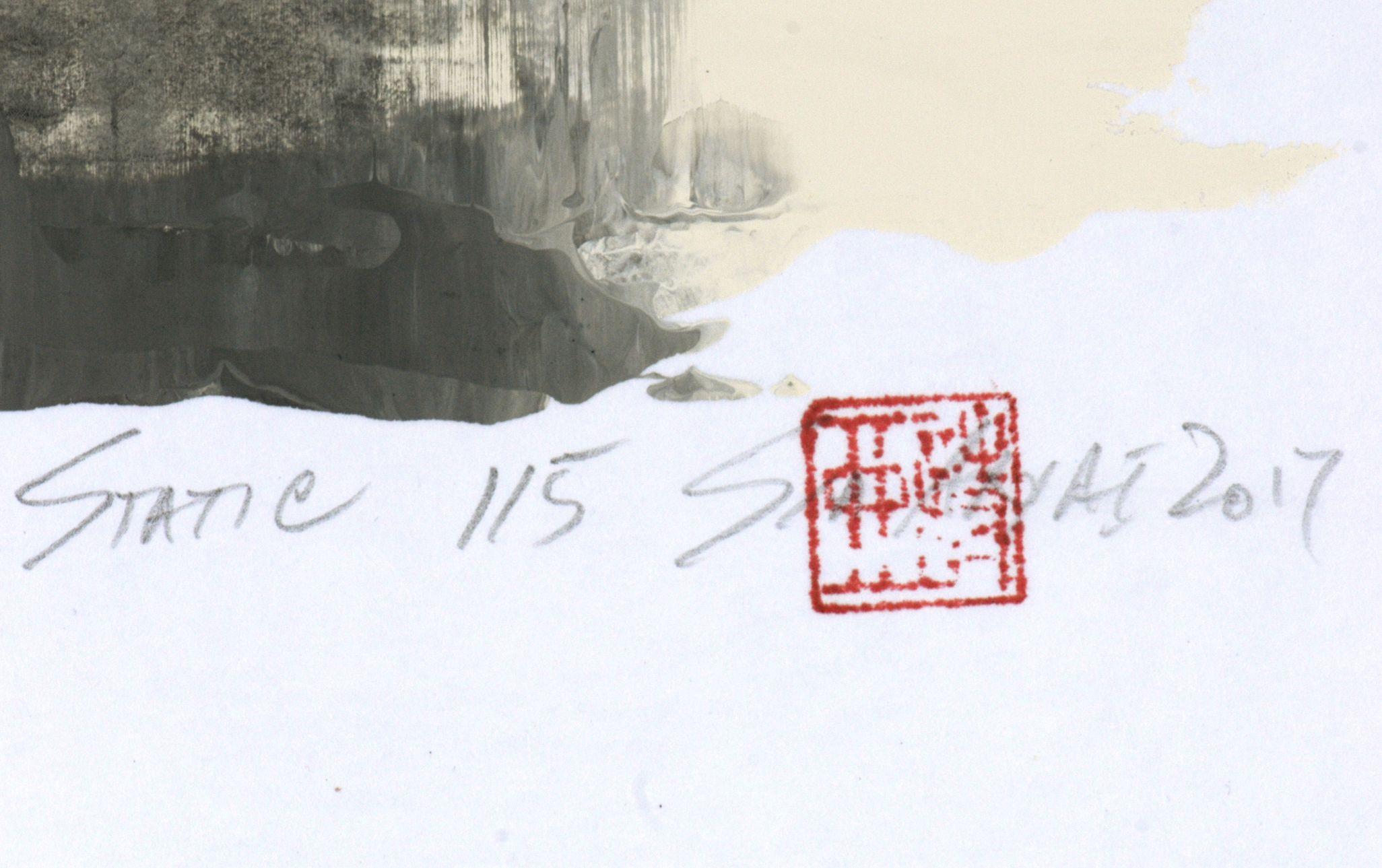 Estática 115, Pintura, Acrílico sobre papel - Painting Abstracto de Sia Aryai