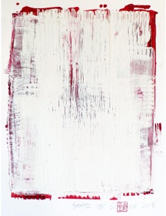Static 178, Painting, Acrylic on Watercolor Paper