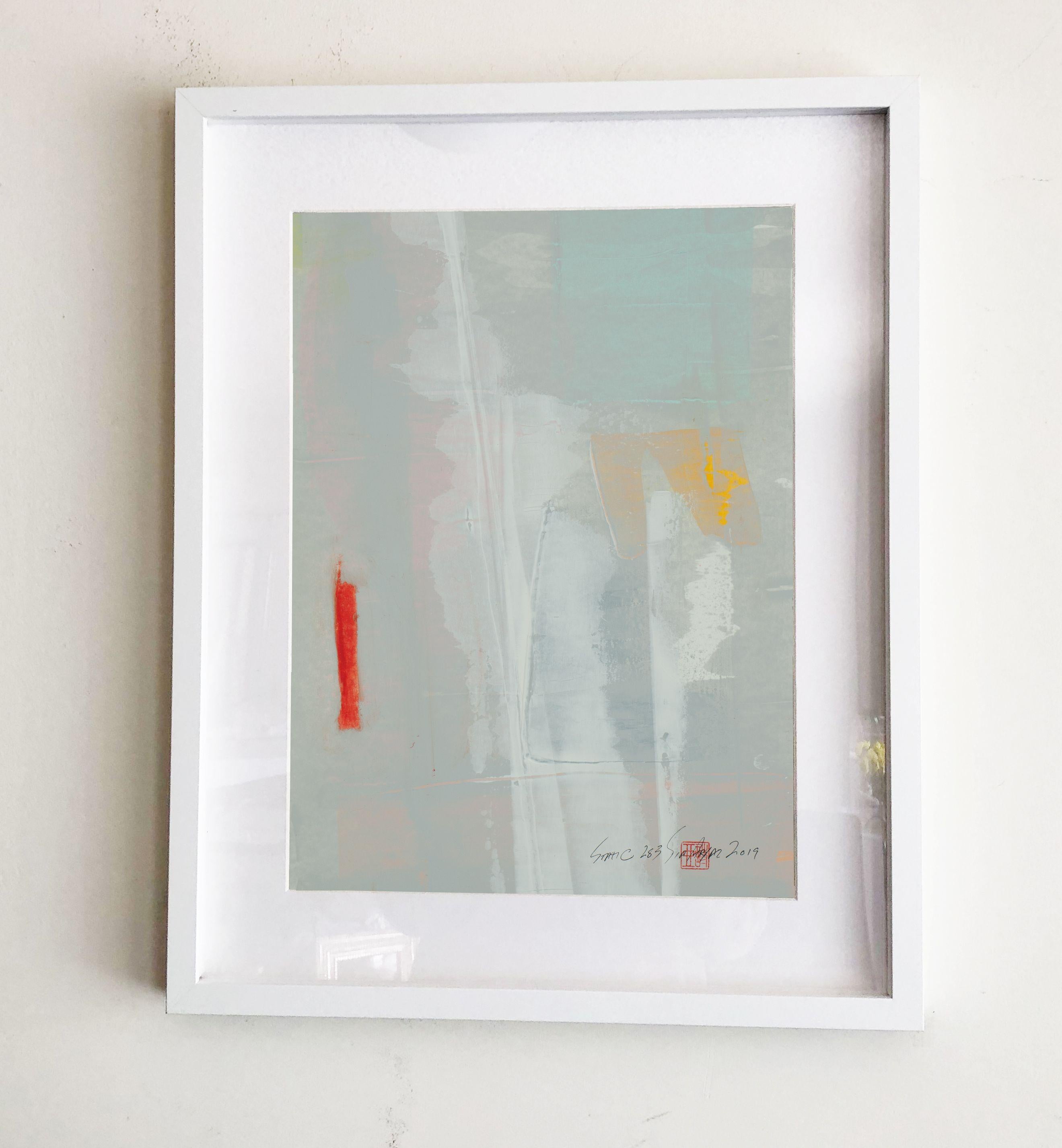 Estática 283, Pintura, Acrílico sobre papel - Painting de Sia Aryai