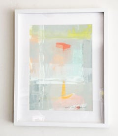 Static 285, Gemälde, Acryl auf Papier