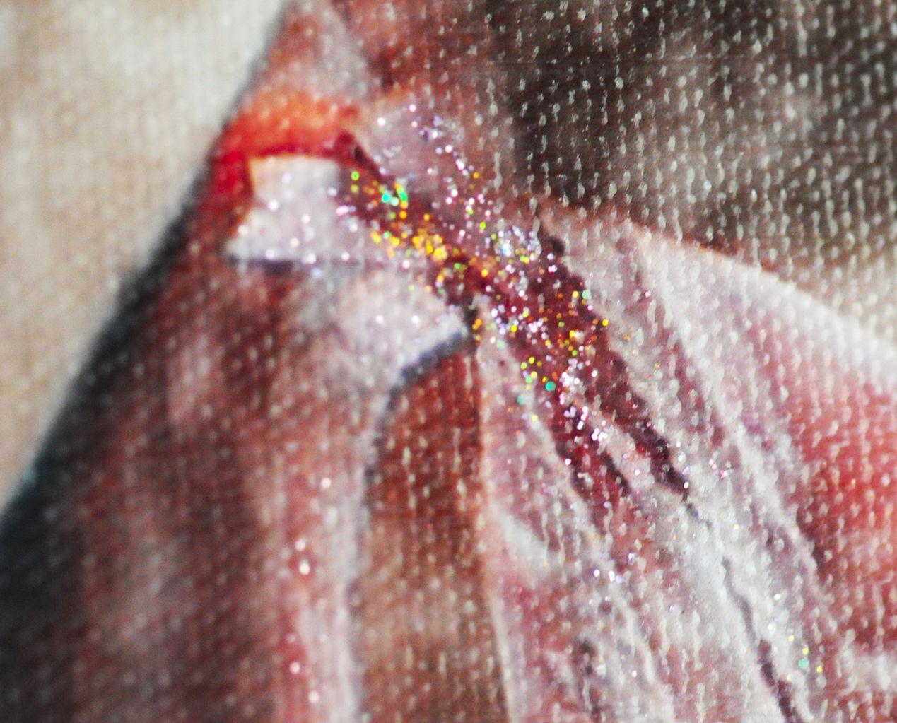 Alias.V edition # 4 von 8, Fotografie, Leinwand (Gespannt) (Braun), Color Photograph, von Sia Aryai