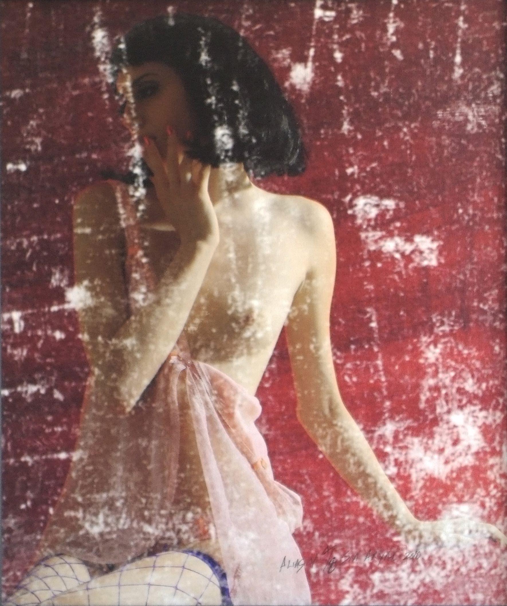 Sia Aryai Color Photograph – Alias.V edition # 4 von 8, Fotografie, Leinwand (Gespannt)
