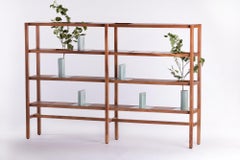 Estantería Siam con Celadón 'Planta no incluida', Madera de vaina de mono