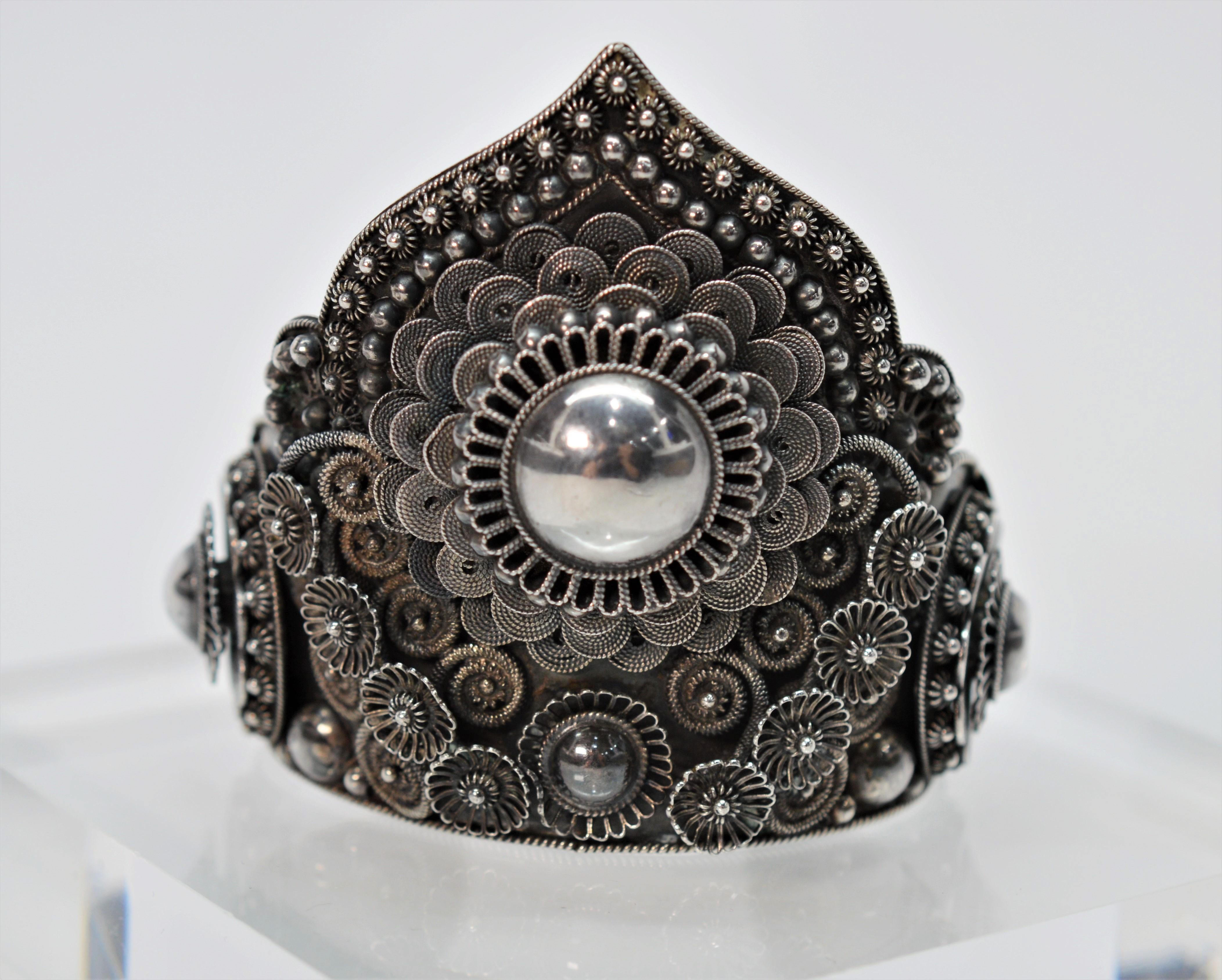 siam sterling cuff bracelet