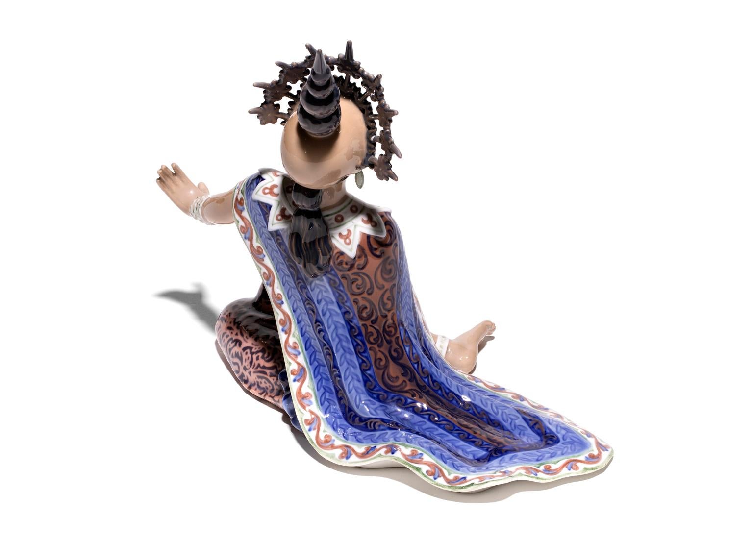 Figurine en porcelaine de Copenhague Dahl Jensen « SIMESE DANCER » #1125 Excellent état - En vente à Bloomfield Hills, MI