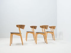 Sibast Møbler Set of Four ‘No. 7’ Dining Chairs, Helge Sibast