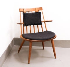 "Sibbo" - Yngve Ekström - Oak Armchair - Midcentury Swedish Design