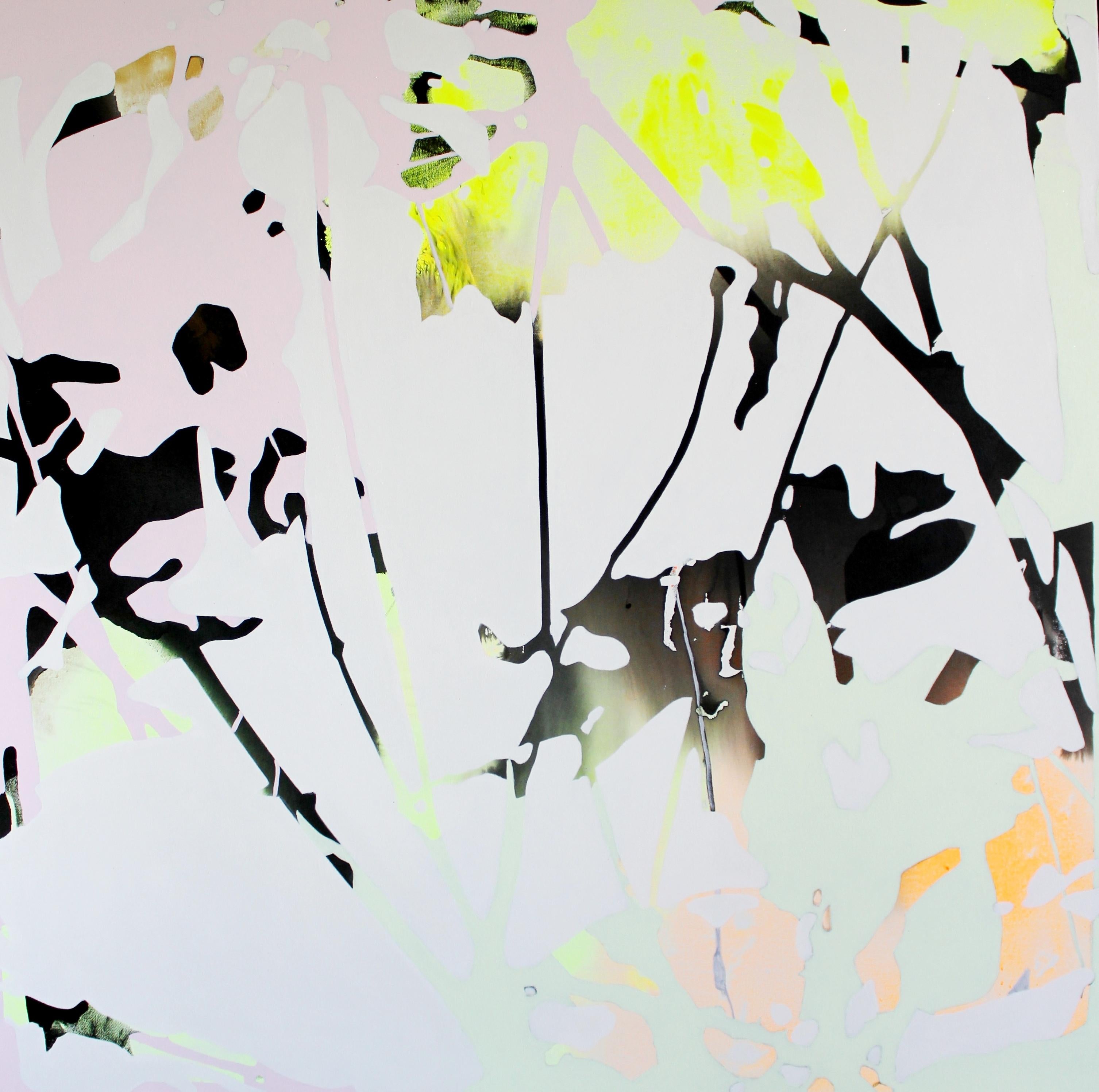 Sibel Kocabasi Abstract Painting - Water Reflection at Juno