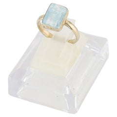 Siberian aquamarine ring