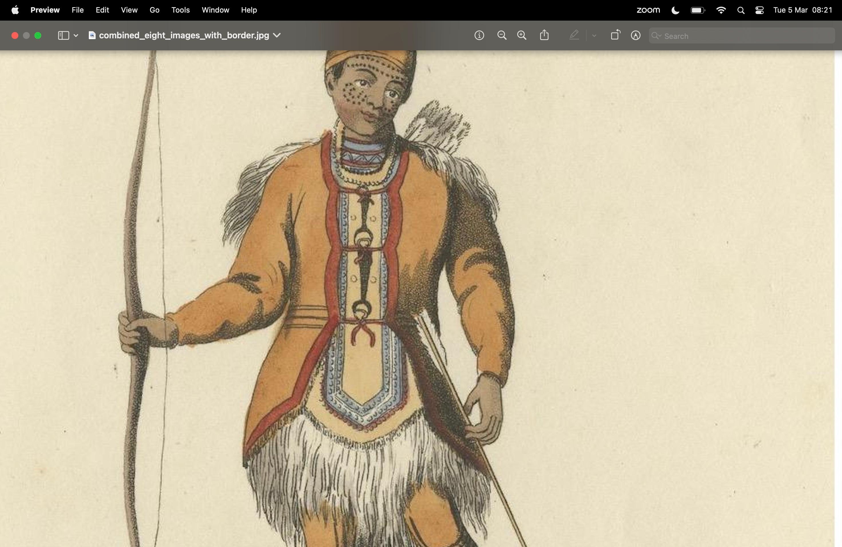 Sibirische Traditionen: Der Tungoose- Jäger und Tungoosi- Shaman, veröffentlicht 1814 im Zustand „Gut“ im Angebot in Langweer, NL