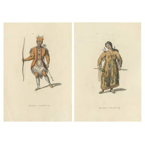 Siberian Traditions: The Tungoose Hunter and Tungoosi Shaman, Published in 1814