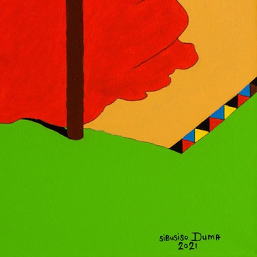 Sibusiso Duma, nato nel 1978 a Mbumbulu, Durban, è un importante artista sudafricano noto per il suo particolare approccio all'arte. Iniziando il suo percorso creativo fin da bambino, Duma ha subito attirato l'attenzione dei suoi insegnanti, che lo