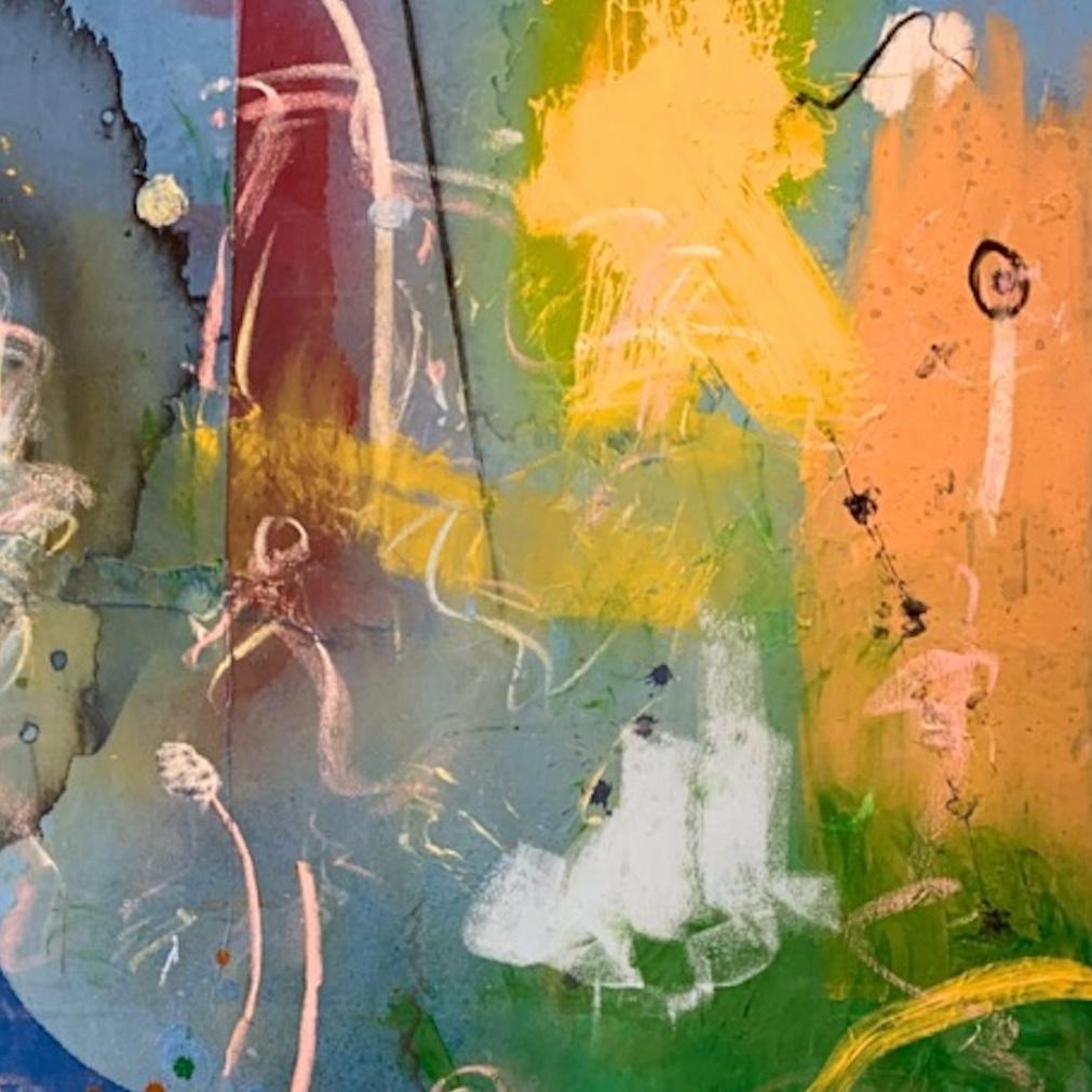Unterwasser VIII – Painting von Sibusiso Ngwazi