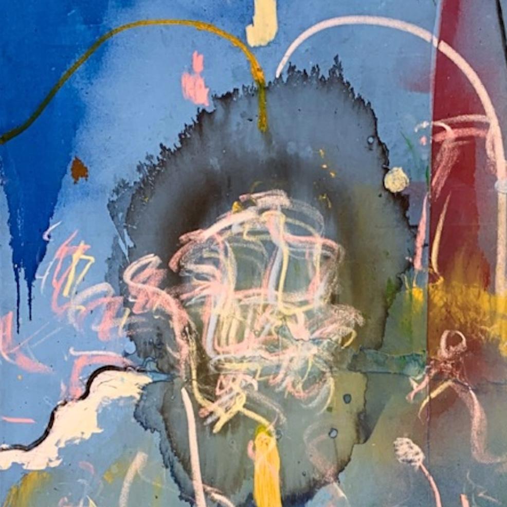Unterwasser VIII (Abstrakt), Painting, von Sibusiso Ngwazi